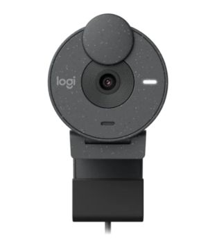 Уебкамера Logitech Brio 300 Full HD webcam - GRAPHITE - EMEA28-935