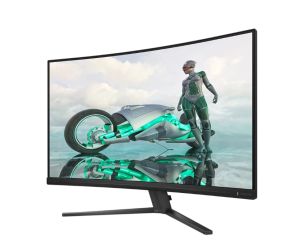 Монитор Philips Evnia 32M2C3500L, 31.5" Curved 1500R VA WLED, 2560x1440@180Hz, 1ms GtG, 0.5ms MPRT, 300cd m/2, 3000:1, Mega Infinity DCR, Adaptive Sync, FlickerFree, Low Blue Light, Tilt, 2xHDMI, DP