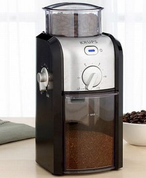 Кафемелачка Krups GVX242, Coffee Grinder Pro Edition black/chrome