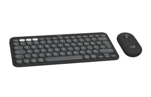 Комплект Logitech Pebble 2 Combo for Mac - TONAL GRAPHITE - US INT'L - BT - N/A - INTNL-973 - MAC