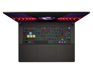 Лаптоп MSI Vector 17 HX A13VHG, i9-13980HX (24C/32T, 36 MB), 17" 16:10 FHD+ (1920x1200), 165hz, 100% sRGB, RTX 4080 12GB GDDR6, HM770, 32GB DDR5 (2x16), 1TB NVMe PCIe SSD Gen4x4, Per-Key RGB KBD by SteelSeries, Windows 11 Home, Intel Wi-Fi 6E , Cosmos Gra