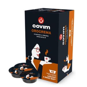 Кафе капсула Covim Ora Orocrema 48 бр., съвместими с A Modo Mio