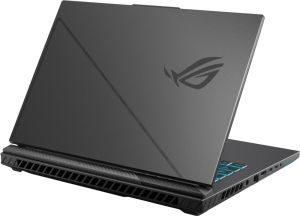 Лаптоп Asus Strix G16 G614JU-N3512, Intel i5-13450HX 2.4 GHz (20M Cache, up to 4.6 GHz),16.0 WUXGA 1920X1200 16:10, AG, 165 Hz,DDR5 16GB ( 8GB DDR5-4800 SO-DIMM *2 ) ,1TB , RTX4050 6GB GDDR6,Wi-Fi 6E ,Backlit Chiclet Keyboard 1-Zone RGB,NO OS,Eclipse Gray