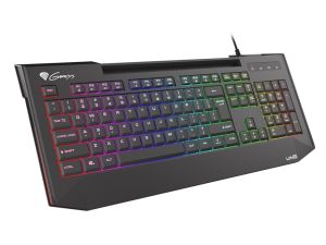 Клавиатура Genesis Gaming Keyboard Lith 400 RGB US Layout RGB Backlight X-Scissor Slim