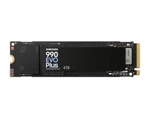 Твърд диск Samsung SSD 990 EVO Plus 4TB PCIe 4.0 NVMe 2.0 M.2 V-NAND 3-bit MLC, 256-bit Encryption, Read 7150 MB/s Write 6300 MB/s