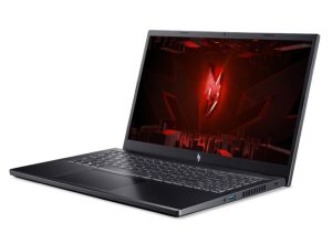 Лаптоп Acer Nitro V15,  ANV15-51-98T8, Intel Core 9-13900H(up to 5.40 GHz, 24MB), 15.6" FHD (1920X1080) IPS 165Hz, 1*16GB DDR5 5200MHz, (1 slot free), 1024GB PCIe NVMe SSD, GeForce RTX 4060 6GB GDDR6, Lan, WiFi AX, BT.5.2, HD Cam, KB Backlit, No OS, Black