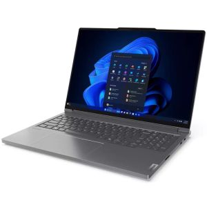 Лаптоп Lenovo ThinkBook 16p G5 Intel Core i7-14650HX (up to 5.2GHz, 30MB), 32GB(16+16) DDR5 5600MHz, 1TB SSD, 16" WQXGA (2560x1600) IPS AG, Color Calibration, Backlit KB, Storm Grey, WLAN, BT, FPR, DOS, 3Y Onsite