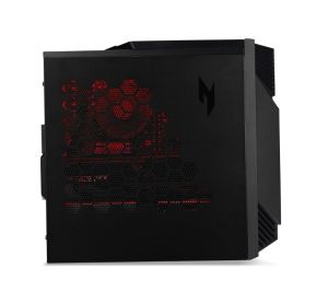 Настолен компютър Acer Nitro N50-130, AMD Ryzen 5 7600 (up to 5.10GHz, 38MB), 32GB DDR5 4800MHz (2*16GB), 1024GB SSD PCI-e + 1*M.2 free, NVIDIA GeForce RTX 4060 8GB GDDR6, No DVD, 5*USB 3.2,Type-C, 2*USB 2.0, Mic.&Audio jacks, RG-45, GLAN, Wi-Fi AX/6E&BT 