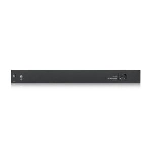 Комутатор ZyXEL GS1920-24HPv2, 28 Port Smart Managed Switch 24x Gigabit Copper and 4x Gigabit dual pers., hybird mode, standalone or NebulaFlex Cloud