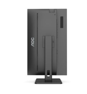 Монитор AOC U32P2, 31.5" VA WLED, 3840x2160@60Hz, 4ms GtG, 350cd m/2, 3000:1, 50M:1 DCR, Adaptive Sync, FlickerFree, Low Blue Light, 3Wx2, Tilt, Height Adjust, Pivot, Swivel, 2xHDMI, DP, USB hub