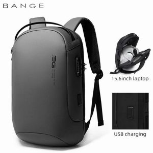 Раница за лаптоп BANGE SRX Grey Stone 5 джоба, 16“, 22 л
