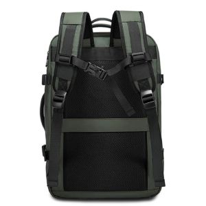 Туристическа раница BANGE TRAVEL 9 джоба, 17.3“, 35 л., Зелен