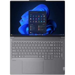 Лаптоп Lenovo ThinkBook 16p G5 Intel Core i9-14900HX (up to 5.8GHz, 36MB), 32GB(16+16)GB DDR5 5600MHz, 1TB SSD, 16" 3.2K (3200x2000) IPS AG, NVIDIA GeForce RTX 4060/8GB, FHD&IR Cam, Color Calibration, Backlit KB, Storm Grey, WLAN, BT, FPR, DOS, 3Y Onsite