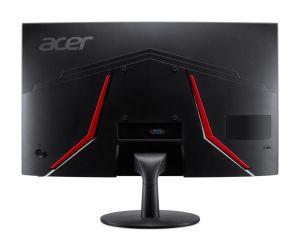 Монитор Acer Nitro ED240QS3bmiipx, 23.6" Curved 1500R, VA, Anti-Glare, FHD 1920x1080, ZeroFrame, FreeSync Premium, 180Hz, 1ms, 100M:1, 250 cd/m2, 1xDP, 2xHDMI, HDR ready, Speakers 2Wx2, Audio in/out, VESA, Tilt, Acer Display Widget, Black + Acer Nitro ED2