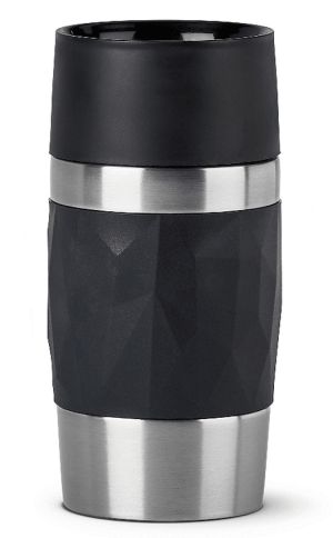 Термочаша Tefal N2160110, COMPACT MUG 0.3L  BLACK