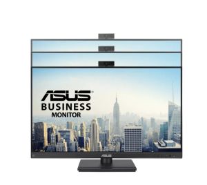 Монитор Asus BE279QFK Video Conferencing Monitor ,27", Full HD, IPS, 100Hz, Frameless, Full HD Webcam, Mic Array, Stereo Speakers, Height Adjustable, Ergonomic Design, HDMI, Eye Care, Low Blue Light, Flicker Free, Wall Mountable, Sustainability,Black