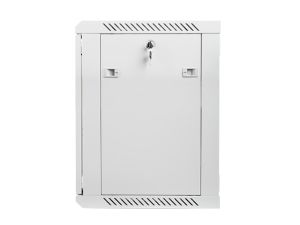 Комуникационен шкаф Lanberg rack cabinet 19" wall-mount 12U / 600x450 for self-assembly (flat pack), grey
