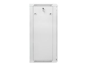 Комуникационен шкаф Lanberg rack cabinet 19" wall-mount 22U / 600x450 for self-assembly (flat pack), grey