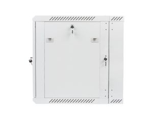 Комуникационен шкаф Lanberg rack cabinet 19" double-section wall-mount 12U / 600x600 for self-assembly (flat pack), grey