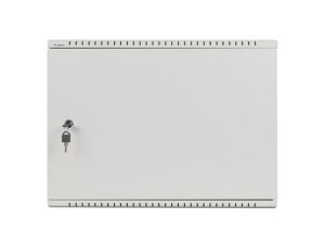 Комуникационен шкаф Lanberg rack cabinet 19" wall-mount 4U+3u/540x200 low-profile grey (assembled)