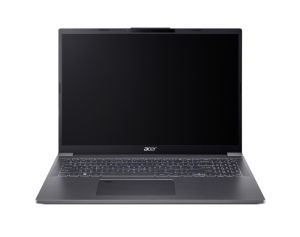 Лаптоп Acer Aspire 16, A16-71M-70ER,Intel Core Ultra 7 155H (up to 4.80GHz, 24MB), 16" WUXGA+ (2048x1280) OLED Adobe&DCI-P3 100%, 400nit, 1*16GB DDR5X 4600MHz, 512GB PCIe NVMe SSD, Intel UMA, FHD Cam, WiFi 6E, BT 6E, Backlit Kbd, No OS, Steel Gray