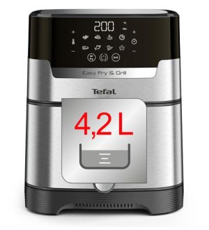 Уред за здравословно готвене Tefal EY505D15, EASY FRY&GRILL 2IN1