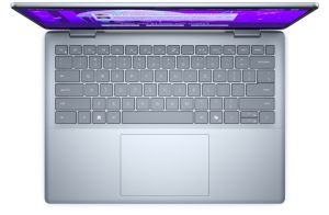 Лаптоп Dell 14 Plus DB14250, Intel Ultra 7 256V (47 TOPS NPU, 8 cores, up to 4.8 GHz), 14.0" 2.5K (2560x1600) WVA/IPS 300nits AG, 16 GB: LPDDR5x, 8533 MT/s (onb), 1TB M.2 SSD, Intel Arc, FHD Cam and Mic, Wi-Fi 7, Backlit Kb, Win11 Pro, Ice Blue, 3Y CI
