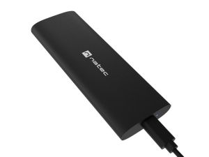 Кутия за твърд диск Natec External SSD Enclosure Rhino M.2 NVME Lite USB-C 3.1 GEN 2 Aluminium