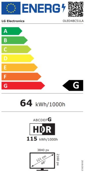 Телевизор LG OLED48C51LA, 48" UHD OLED evo, 4K (3840 x 2160), DVB-C/T2/S2, Full Cinema Screnn, Alpha 9 AI 4K Gen8, 120Hz Native (VRR 144Hz), ThinQ AI, HDR10, VRR, NVIDIA G-SYNC, AMD FreeSync, Dolby Vision, Dolby Atmos, Wi-Fi 6, Bluetooth, HDMI, USB, Airpl