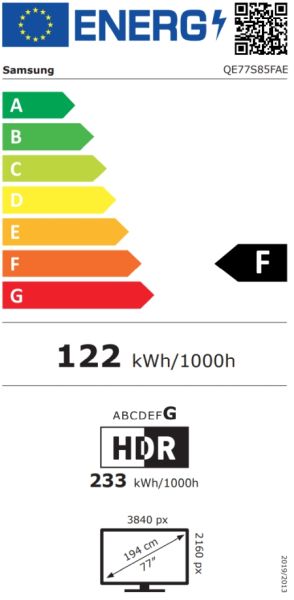 Телевизор Samsung OLED 77S85F, Smart, Ultra HD 4K, 100Hz ( Up to 120Hz) Model 2025