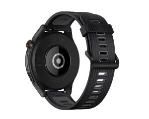 Часовник Huawei Watch GT Runner Runner-B19S, 1.43", Amoled,466x466, 4GB, BT(2.4 GHz, supports BT5.2 and BR+BLE+EDR), WR 5ATM, GPS, WiFi,NFC, Battery 451mAh, Ultra-long battery life 14 days,Harmony OS, APP Galery Black Silicone strap