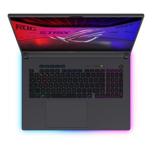 Лаптоп Asus Strix G18 G815LR-S9043W, INTEL ARL HX Ultra 9, 18.0  WQXGA (2560X1600)16:10,Bend+1200nits (HDR)(2000 zone,AG, 240 Hz,DDR5 32GB ( 16GB DDR5-5600 SO-DIMM *2 ) ,2TB G4, RTX5070 Ti  12GB,Wi-Fi 7 ,Backlit Kbd 4-Zone RGB, Windows 11,Eclipse Gray