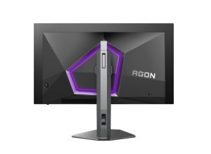 Монитор AOC AG276UZD, 26.5" QD-OLED, 3840x2160@240Hz, 0.03ms GtG, 1000cd m/2, 1.500.000:1, 80M:1 DCR, Adaptive Sync, FlickerFree, LowBlue Mode, 5Wx2, Tilt, Height Adjust, Pivot, Swivel, 2xHDMI, DP, USB hub, KVM