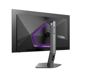 Монитор AOC AG276UZD, 26.5" QD-OLED, 3840x2160@240Hz, 0.03ms GtG, 1000cd m/2, 1.500.000:1, 80M:1 DCR, Adaptive Sync, FlickerFree, LowBlue Mode, 5Wx2, Tilt, Height Adjust, Pivot, Swivel, 2xHDMI, DP, USB hub, KVM
