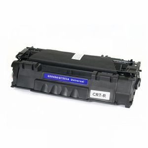 Тонер касета универсална Black HP no. 49A Q5949A 53A Q7553A CRG-715 CRG-708 PREMIUM Съвместим консуматив, стандартен капацитет 3 500 стр.