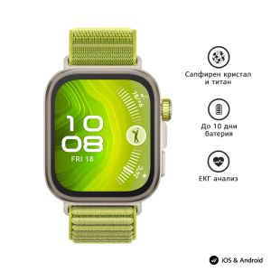 Часовник Huawei Watch Fit 4 pro, Seiya-B29F, Green