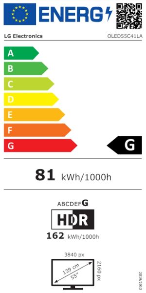 Телевизор LG OLED55C41LA, 55" UHD OLED evo, 4K (3840 x 2160), DVB-C/T2/S2, Full Cinema Screnn, Alpha 9 AI 4K Gen7, 144Hz, ThinQ AI, HDR10, VRR, NVIDIA G-SYNC, AMD FreeSync, Dolby Vision, Dolby Atmos, Wi-Fi, Bluetooth, HDMI, USB, Airplay 2, Multi View, Met