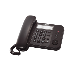 Стационарен телефон Panasonic KX-TS520 - черен