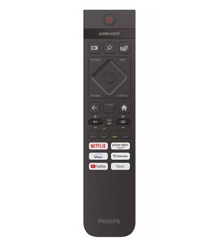 Телевизор Philips 40PFS6009/12, 40" Ultra FHD LED, 1920x1080, DVB-T/T2/T2-HD/C/S/S2, HDR 10, HLG, Titan OS, Pixel Precise Ultra HD, VRR, HDMI*3, USB*2, WiFi 4, LAN, 2x10W RMS, Black