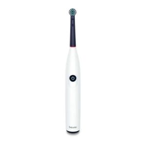 Електрическа четка за зъби Beurer TB 15 Electric toothbrush; 2 cleaning programs; 20days Battery life; 2-min timer; Oscillating, pulsating, brushing technology; Incl. charger, USB cable with adapter & CBH; white