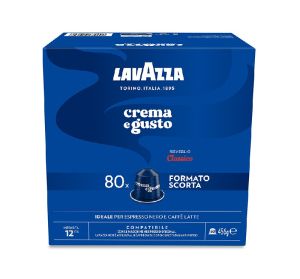 Кафе капсула Lavazza Crema E Gusto 80 бр., съвместими с Nespresso