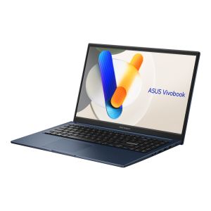 Лаптоп Asus Vivobook X1504VA-BQ2947, Intel 5 120U 1.4 GHz (12MB Cache, up to 5.0 GHz, 10 cores, 12 Threads), 15.6" FHD,(1920x1080),16GB DDR4, SSD 512GB,Backlit Chiclet Keyboard, No OS, Quiet Blue