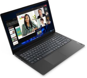 Лаптоп Lenovo V15 G4 AMD Ryzen 7 7730U (up to 4.5GHz, 16MB), 16GB (8+8) DDR4-3200, 512GB SSD, 15.6" FHD (1920x1080) IPS AG, AMD Radeon Graphics, WLAN, BT, HD 720p Cam, 2 cell, Black, DOS, 3Y CCI