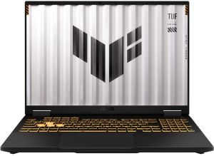 Лаптоп Asus TUF F16 FX608JMR-RV024,Intel i7 14650HX 2.2 GHz (30MB Cache, up to 5.2 GHz, 16 cores, 24 Threads)16.0  WUXGA 1920X1200 16:10 Bend+300nits, AG,165z,16GB DDR5 5600 so-dim ,1TB PCIe 4.0,RTX 5060 8GB GDDR7, Wi-Fi 6e,Backlit Chiclet Keyboard 1-Zone