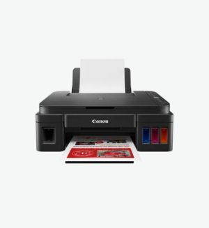 Мастилоструйно многофункционално устройство Canon PIXMA G3410 All-In-One, Black + Canon GI-490 BK