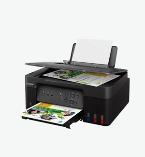 Мастилоструйно многофункционално устройство Canon PIXMA G3430 All-In-One, Black + Canon GI-41 BK