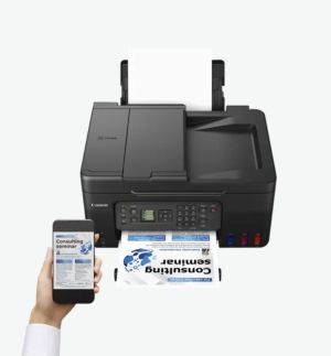Мастилоструйно многофункционално устройство Canon PIXMA G4470 All-In-One, Black + Canon GI-41 BK