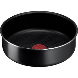 Комплект тигани и тенджери Tefal L1539053 Easy Cook & Clean 10pcs set : FP24/28 + SCP 16/20 with lids + sautepan 24 with lid  + 2 handles