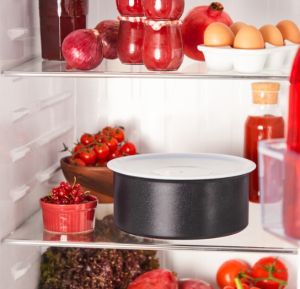 Комплект тигани и тенджери Tefal L1539053 Easy Cook & Clean 10pcs set : FP24/28 + SCP 16/20 with lids + sautepan 24 with lid  + 2 handles