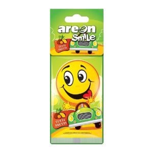 Ароматизатор за кола Ареон Smile Тути Фрути, хартиен